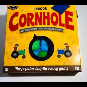 NEW Indoor Cornhole Game Box was opened by child